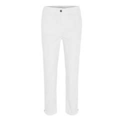ZERRES Style GRETA – Bequeme, unsichtbaren Gummibund Jeanshose, Gerade geschnittenes Bein Farbe Weiss Größe 38 von Zerres
