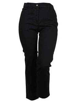 ZERRES Style TINA – Stretchige Jeans,bequeme Oberschenkelweite und gerades Bein Farbe Schwarz Größe 38 von Zerres
