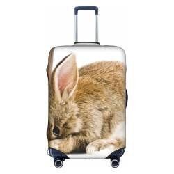 Zhengjia Cry Rabbit Reisegepäckhülle, Koffer-Schutztasche, passend für 45,7 - 81,3 cm Gepäck, Schrei Kaninchen, XL von Zhengjia