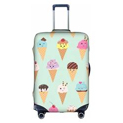 Zhengjia Navaho-Stil Reisegepäckhülle, Koffer-Schutztasche, passend für 45,7 - 81,3 cm Gepäck, Eiskegel, XL von Zhengjia