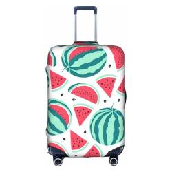 Zhengjia Reisegepäckabdeckung, Koffer-Schutztasche, passend für 45,7 - 81,3 cm große Gepäckstücke, Lila, Früchte Wassermelone, XL von Zhengjia