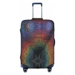 Zhengjia Süße Erdbeer-Reisegepäckhülle, Koffer-Schutztasche, passend für 45,7 - 81,3 cm große Gepäckstücke, Holografische Träume., XL von Zhengjia