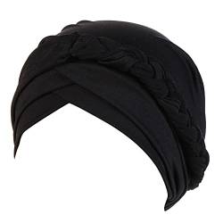 Zhiyao Beanie Mütze Turban Damen Aus Elastisches Printed Schlafmütze Turban Kappe Hut Kopftuch für Haarverlust Haarausfall Muslim von Zhiyao