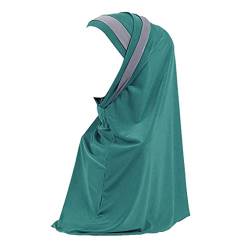 Zhiyao Damen Hijab Muslimische Muslimische Frauen Schal Kopfbedeckung Hidschab Islamische Gesichtsschleier Turban Hals Chemo Kappe Bandana Haartuch Beanie Mützen von Zhiyao