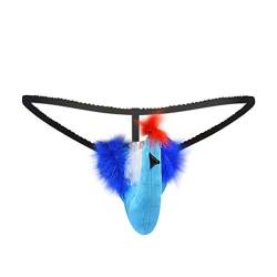 Zhiyao Einstellbare Herren String Stretch Fairy Männer Cartoon Vogel Tanga Unterwäsche Pouch Slips Strings Lustige Low-Rise G-String Sexy Straps Body Strap Thongs Bodysuit Lover Geschenk von Zhiyao