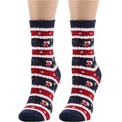 Zhiyao Socken Damen Weihnachtssocken Lustige Bunte Baumwolle Sportsocken Atmungsaktiv Kuschelsocken Personalisierte Geschenke von Zhiyao