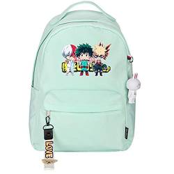 My Hero Academia Anime Boku No Hero Academia Cosplay Casual Rucksack Tagesrucksack Bookbag Laptop Schultasche Reisetasche Cartoon Anime Manga Druck Geschenk für Fans Kinder (type4) von Zhongkaihua