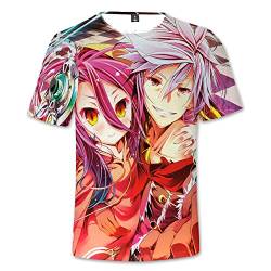 Seven Deadly Sins T Shirt Anime Cosplay 3D Druck Rundhals T Shirt Lose Kurzarm T Shirt für Unsex Erwachsene Teenager Paar, Typ8, XS von Zhongkaihua