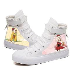 Zhongkaihua Anime Leinwand Schuhe Mein Dress Up Liebling Schuhe High Top Klettverschluss Paar Sport Outdoor Casual Mode Gedruckt Schuhe Frau Mädchen, Typ1, 34 1/3 EU von Zhongkaihua