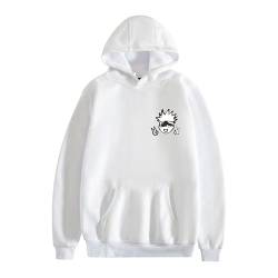 Zhongkaihua Gojo Satoru Anime Digital Hoodie Pullover Adult Teen Anime Sweatshirt with Pocket Warm Gift for Student Lovers von Zhongkaihua