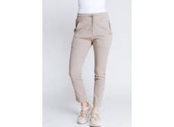 Jerseyhose ZHRILL "FABIA" Gr. XL, N-Gr, grau (grey) Damen Hosen Jerseyhosen mit Musterung von Zhrill
