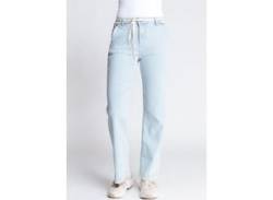 Schlagjeans ZHRILL Gr. 28, N-Gr, blau (light blue) Damen Jeans Röhrenjeans mit Stretch-Anteil von Zhrill