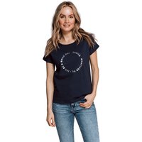 Zhrill Longshirt T-Shirt SHELLY Blau (0-tlg) von Zhrill