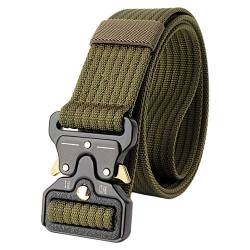 Zhuhaixmy Herren Militär Gürtel - Tactical Nylon Gurtband Durable Verstellbarer Outdoor Sport Belt von Zhuhaixmy