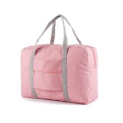 Spirit Airlines Reisetasche für persönliche Gegenstände, 45,7 x 35,6 x 20,3 cm, faltbar, für Damen und Herren, 1112 Pink (ohne Schultergurt) von Zibler