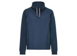 Hoodie ZIENER "JAORA" Gr. 38, blau (darkblue) Damen Sweatshirts -jacken von Ziener