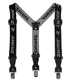 Ziener Braces Clip, Black, L von Ziener