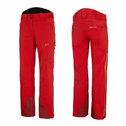 Ziener TELLUS Vent-Zip Man Herren Skihose Snowboardhose Teamwear 20K 184943-888993 red orange Shade (54) von Ziener