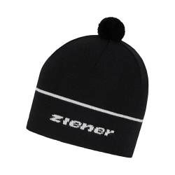 Ziener Unisex Ictivono Hat Beanie, Schwarz/Weiß, Usex von Ziener