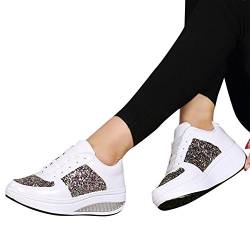 Zilosconcy Damen Sneaker Atmungsaktiv Freizeit Straßenlaufschuhe Fitness Jogging Schuhe Damen Laufschuhe Turnschuhe Leicht Laufschuhe Sportschuhe Freizeitschuhe Walkingschuhe Outdoorschuhe von Zilosconcy