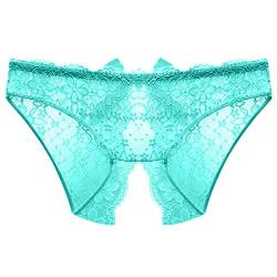 Zilosconcy Spitze Unterhose Thong Erotisch String Unterhose Fit Lingerie Erotische Wäsche Dessous Slip Panties Sexy Damenwäsche Unterwäsche Schlüpfer Aushöhlen Panties Hipster Damen Tanga String von Zilosconcy