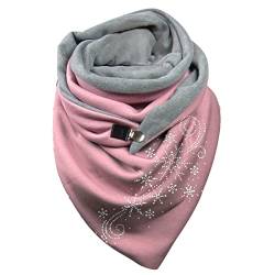 damen schal winter warme Klassischer schlauchschal dreieckschal damen Valentinstag Weicher halstuch damenschal für frauen Herbst dreieck loop schal wickelschal poncho winterschal damen von Zilosconcy