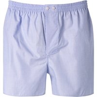 Zimmerli Herren Boxershorts blau Baumwolle unifarben von Zimmerli