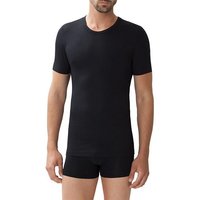 Zimmerli Herren T-Shirt schwarz Viskose unifarben von Zimmerli