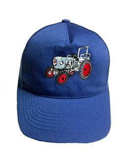 Zintgraf Jungen Oldtimer Base Cap - Baseball Kappe Traktor Stickerei (azurblau) von Zintgraf