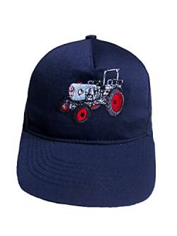 Zintgraf Jungen Oldtimer Base Cap - Baseball Kappe Traktor Stickerei (dunkelblau) von Zintgraf