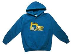 Zintgraf Kapuzenpullover Hoody Bagger Stickerei Sapphire Blue (116/122) von Zintgraf