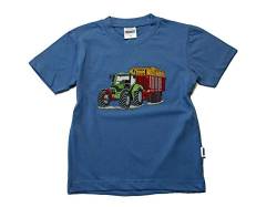 Zintgraf ÖkoTex T-Shirt Stickerei Traktor Silagewagen #T24 (110, Azur) von Zintgraf