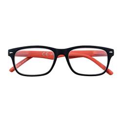 Zippo® -Lesebrille, hergestellt mit einem weichen Linienrahmen, ideal für Männer und Frauen, Diopter +1,00, Orange -Auktionen von Zippo