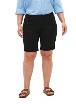 Zizzi Damen Emily Shorts, Schwarz (Black 0199), W(Herstellergröße: 44) von Zizzi