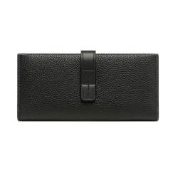 ZoCkz Damenbrieftaschen, Lange Geldscheinklammern, Abendtaschen, Geldbörsen, Visitenkartenetuis, Lederhandtaschen (Color : Black) von ZoCkz