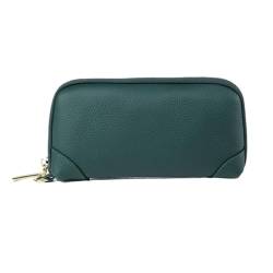 ZoCkz Damenhandtaschen, echtes Leder, Geldbörsen, Geldbörsen, Visitenkartenetuis, Geldorganisatoren, Taschen (Color : Green) von ZoCkz