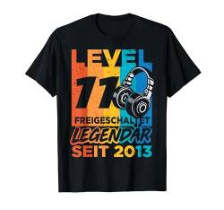 Level 11 Geburtstag Junge Kinder Deko Lustig 2013 11er T-Shirt von Zocker Stylez Gamer Geburtstag Geschenke 2024