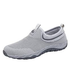 Zofedap Sneaker Herren Turnschuhe Atmungsaktiv Ohne Schnürsenkel Outdoor Sportschuhe Walkingschuhe Fitnessschuhe Freizeitschuhe Hallenschuhe von Zofedap