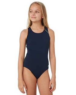 Zoggs Mädchen Cottesloe Sportback Badeanzug, Navy, 12-13 Jahre von Zoggs