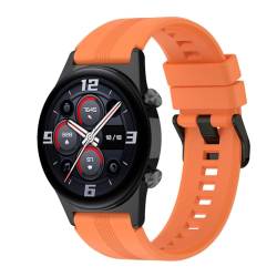 Zohmuly Armband Kompatibel Für Honor watch GS4/GS3/GS3i/watch 4 pro, Classic Silikon Ersatz Uhrenarmband Für Honor watch GS4 Smartwatch von Zohmuly