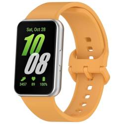 Zohmuly Armband Kompatibel Für Samsung Galaxy Fit 3, Classic Silikon Ersatz Uhrenarmband Für Galaxy Fit 3 Smartwatch von Zohmuly