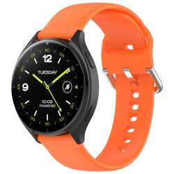 Zohmuly Armband Kompatibel Für Xiaomi Watch 2, Classic Silikon Ersatz Uhrenarmband Für Xiaomi Watch 2 Smartwatch von Zohmuly