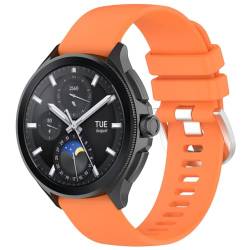 Zohmuly Armband Kompatibel Für Xiaomi Watch S3/Watch 2 pro/Honor watch 4 pro, Classic Silikon Ersatz Uhrenarmband Für Xiaomi Watch S3 Smartwatch von Zohmuly