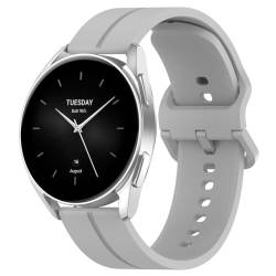 Zohmuly Kompatibel mit Haylou watch 2 pro/solar plus/RS4 Silikon Armbänder Uhrenarmband Sportarmband für Xiaomi Watch S2 von Zohmuly