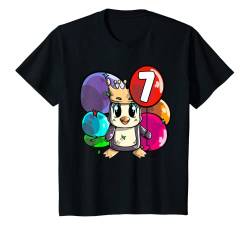 Kinder Pinguin 7 Jahr Kind 7. Geburtstag T-Shirt von Zoo Kindergeburtstag