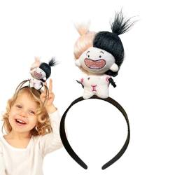 Zuasdvnk Puppen-Stirnband, Puppen-Haarband - Haarreif mit Sternbild-Plüsch-Haarband | Tragbare Puppenhaar-Stirnbänder, Haarschmuck, Plüschpuppen-Kopfschmuck für Kinder von Zuasdvnk