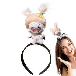Zuasdvnk Puppen-Stirnband, Puppen-Haarband - Konstellation Puppe Haarband süße Haarreifen | Plüschpuppen-Kopfschmuck, Haarschmuck für Mädchen, Kinder, Kinder von Zuasdvnk
