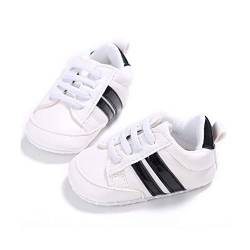 Zukmuk Baby Turnschuhe Anti-Rutsch Krabbelschuhe für Baby Schuhe Lauflernschuhe Mädchen Babyschuhe 0-6 Monate Lauflernschuh Baby Sneaker Mädchen (Weiß A2, 12_Months, 13) von Zukmuk