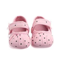 Zukmuk Krabbelschuhe für Baby Schuhe Lauflernschuhe Mädchen Babyschuhe 0-6 Monate Lauflernschuh Anti-Rutsch Krabbelschuhe Baby Schuhe Jungen 0-6 Monate (Rosa B, 0_months1, 11) von Zukmuk