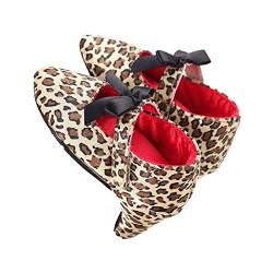 Zukmuk Prinzessin Schuhe Baby Mädchen High Heels Brautschuhe Baby Krabbelschuhe für Baby Schuhe Lauflernschuhe Mädchen Babyschuhe 0-6 Monate (Leopard A, 3_Months, 11) von Zukmuk